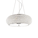 Pendelarmatuur PASHA SP10 10-vlams E14 IP20, chroom