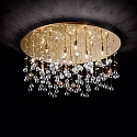 Ideal Lux Plafondarmatuur MOONLIGHT PL15 15-vlams G9 IP20, goud