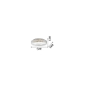 Ideal Lux Plafondarmatuur ROMA PL9 9-vlams G9 IP20, chroom
