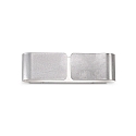 Wall luminaire CLIP AP2 SMALL ARGENTO, 2 flames, E27, black