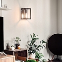 Wall luminaire IGOR AP1, 1 flame, E27, black