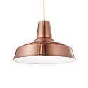 Pendelarmatuur MOBY SP1 E27 IP20, koper 