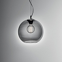 Ideal Lux Pendant luminaire NEMO FUME\' SP1 D50, E27, � 50cm, smoked glass