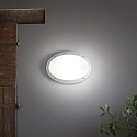 Ideal Lux Wandarmatuur voor buitenshuis MADDI-1 AP1 E27 IP66, wit 