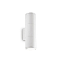 Outdoor luminaire GUN AP2 SMALL Wall luminaire, 2 flames, GU10, 35W, white