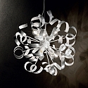 Ideal Lux Pendelarmatuur VORTEX SP6 6-vlams E14 IP20, zilver 