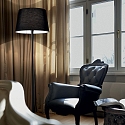 Floor lamp LONDON PT1, E27, white