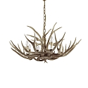 Kroonluchter CHALET SP8 8-vlams E14 IP20, beige