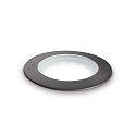 Vloerinbouwarmatuur GRAVITY PT ROUND SMALL / � 90MM rond, stijf, begaanbaar GU10 IP67, zwart dimbaar