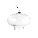 Pendelarmatuur BISTRO SP1 ROUND E27 IP20, transparant