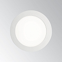 LED recessed area light GROOVE ROUND, IP20, � 16.8cm, 20W 3000K 1550lm 110�, white