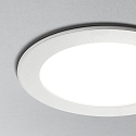 LED recessed area light GROOVE ROUND, IP20, � 16.8cm, 20W 3000K 1550lm 110�, white