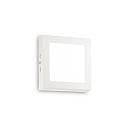 Wand- en plafondarmatuur UNIVERSAL SQUAR IP20, wit