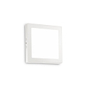 Wand- en plafondarmatuur UNIVERSAL SQUAR IP20, wit