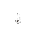 Ideal Lux Pendelarmatuur MAPA D20 E27 IP20, chroom, helder