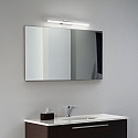 Ideal Lux LED mirror luminaire RIFLESSO, IP44, width 42cm, 10W 3000K 900lm, chrome