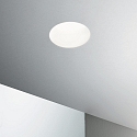 Ideal Lux Inbouwarmatuur SAMBA ROUND stijf, overschilderbaar GU10 IP20, wit, overschilderbaar dimbaar