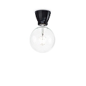 Wand- en plafondarmatuur WINERY E27 IP20, zwart