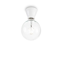Keramik-Wall / Ceiling luminaire WINERY, E27 max. 60W, straight, white