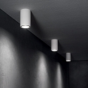 Ideal Lux Downlight TOWER SQUARE overschilderbaar GU10 IP20, wit, overschilderbaar