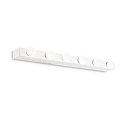 Mirror luminaire PRIV�, IP20, 6 flames, width 60.5cm, E14, white