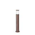 Lichtpaal TRONCO E27 IP65, koffie bruin 