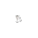 Ideal Lux Ceiling luminaire CARLTON, 8 flames, E14, � 40cm, E14, with octagon chains and chrystal rods, chrome