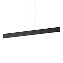 Pendelarmatuur DESK 1-vlams, instelbaar IP20, zwart mat, gepoedercoat 