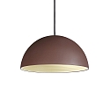 Pendelarmatuur FOLK � 40CM 1-vlams E27 IP20, mat, koffie bruin dimbaar