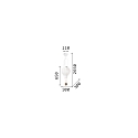 Ideal Lux Pendelarmatuur DREAM BIG E27 IP20, hennep, wit