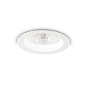 LED recessed spot BASIC ACCENT, IP44, � 14.4cm, 20W 3000K 1900lm 52�, matt white