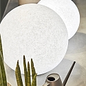Ideal Lux Outdoor ball luminaire DORIS, IP44, E27 max. 60W, plastic in granite look, � 78cm