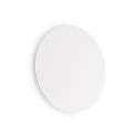 LED wall luminaire COVER ROUND, � 20cm, 11W 3000K 1100lm, indirect, white / opal
