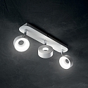 Ideal Lux Wand- en plafondarmatuur OBY 3-vlams IP20, wit