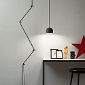 Ideal Lux Pendelarmatuur TALL BIG instelbaar E27 IP20, zwart