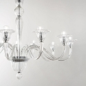 Ideal Lux Pendelarmatuur BRIGITTA 8-vlams E14 IP20, transparant