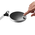 Ideal Lux LED table luminaire FUTURA, with Touchdimmer and adjustable arm, 10W 4000K 600lm, aluminium