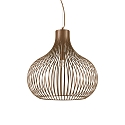 Pendelarmatuur ONION BIG E27 IP20, bruin