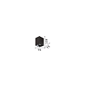 Ideal Lux Plafondarmatuur NITRO SQUARE groot, hoekig, met lensoptiek IP20, wit mat 