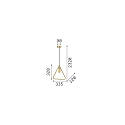 Pendelarmatuur ABC E27 IP20