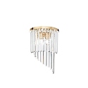 Wandarmatuur CARLTON 3-vlams E14 IP20, goud