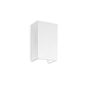 Wandarmatuur FLASH GESSO HIGH overschilderbaar G9 IP20, wit, overschilderbaar