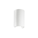 Wandarmatuur FLASH GESSO ROUND overschilderbaar G9 IP20, wit, overschilderbaar