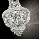Ideal Lux Pendelarmatuur DUBAI 10-vlams E14 IP20, chroom