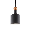 Pendelarmatuur TRIADE-1 E27 IP20, goud, zwart mat, wit, gepoedercoat