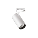 LED 3-phase track spot QUICK, CRi >90, 15W 4000K 1800lm 30�, not dimmable, white