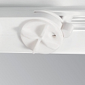 Ideal Lux LED 3-phase track spot QUICK, CRi >80, 28W 3000K 3850lm 30�, not dimmable, white