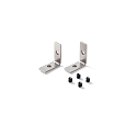 Verbindend deel SLOT RECESSED, metaal, zwart