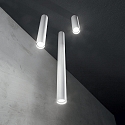 Ideal Lux Ceiling luminaire LOOK, IP20, height 20cm / � 6cm, incl. GU10 7W 3000K, white