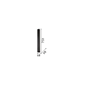 Ceiling luminaire SKY, incl. GU10 LED 7W 3000K
